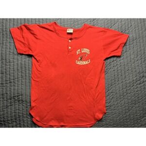 Vintage Eagle USA NFL St Louis Cardinals Football T Shirt Mens Size XL Red